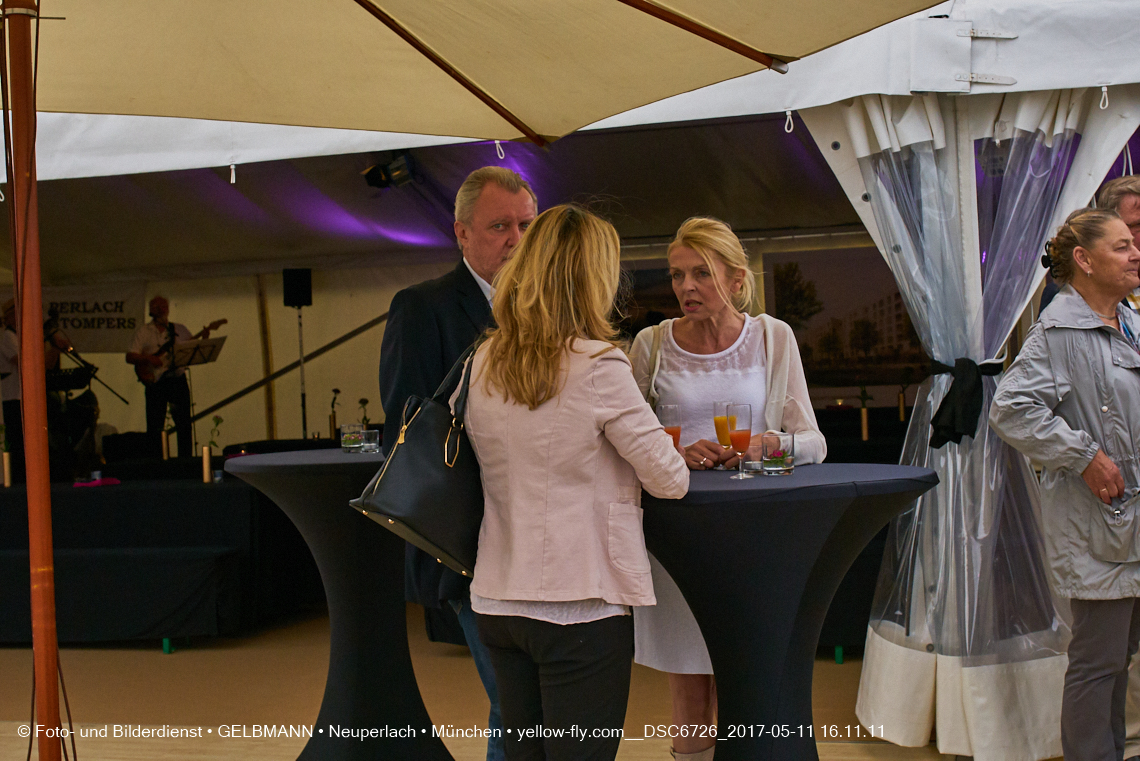 11. Mai 2017 - Grundsteinlegung für die LOGE und dem Kulturquadrat in Neuperlach